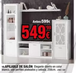 Blanco - Apilable De Salón