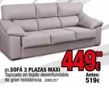 Sofá 3 Plazas Maxi