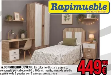Nordik - Dormitorio Juvenil
