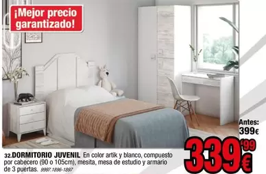Blanco - Dormitorio Juvenil