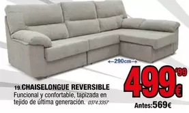 Chaiselongue Reversible