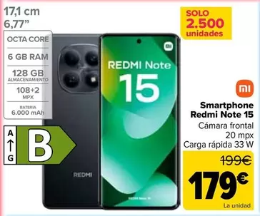 Xiaomi - Smartphone Redmi Note 15