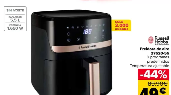 Russell Hobbs - Freidora De Aire 27620-56