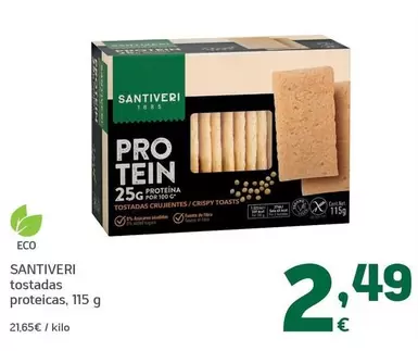 Santiveri - Tostadas Proteicas
