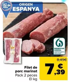 Solomillo De Cerdo Marinado