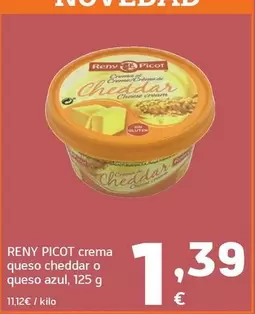 Reny Picot - Crema Queso Cheddar