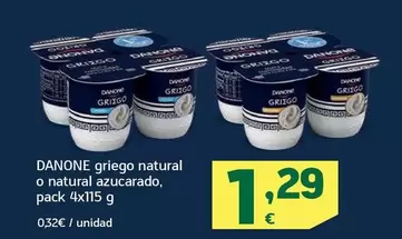 Danone - Griego Natural