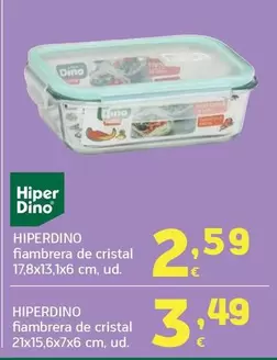 Hiperdino - Fiambrera De Cristal