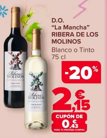 Ribera De Los Molinos - D.O "La Mancha"