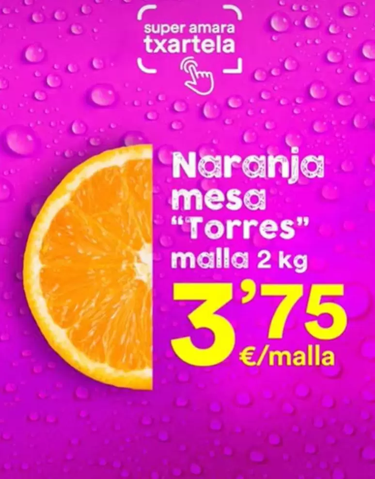 Torres - Naranja Mesa "torres"