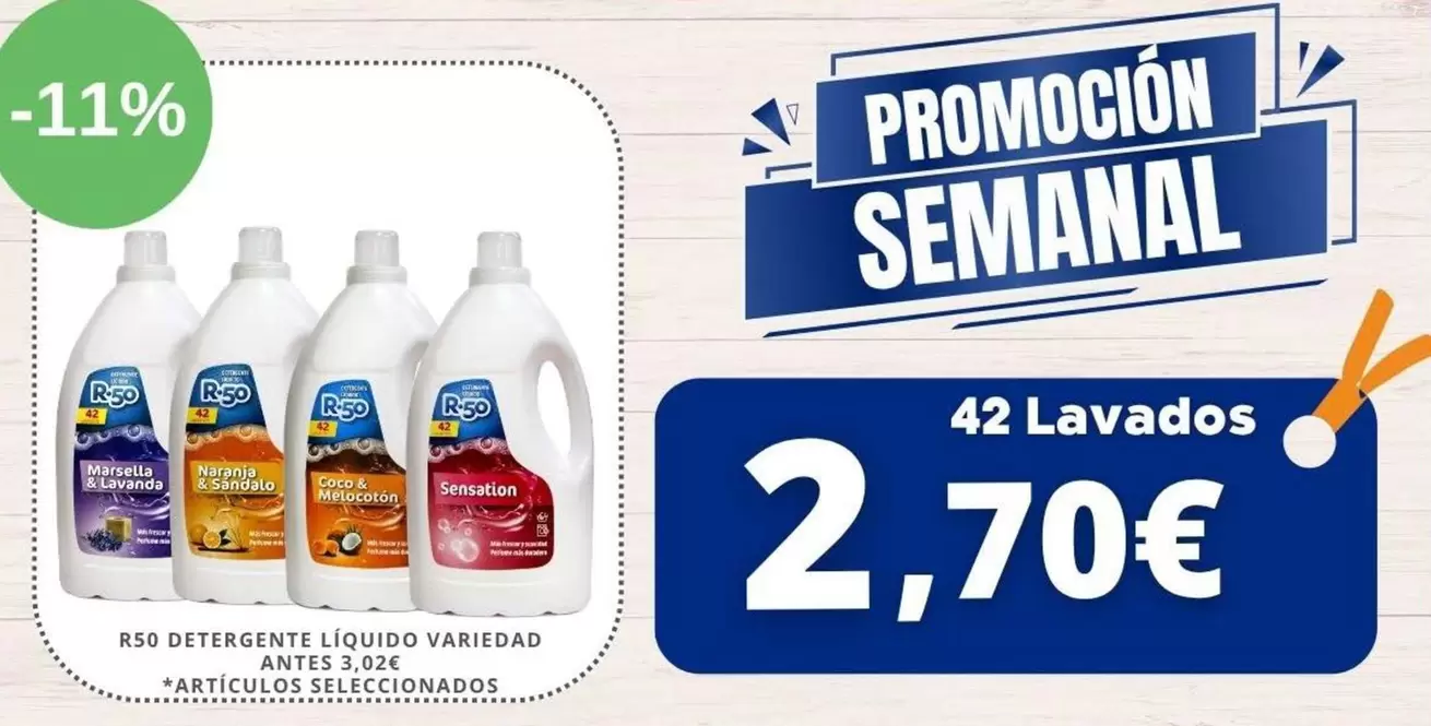 R50 - Detergente Líquido