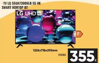 LG - Tv 55UA73006LB 55 4K Smart HDR10P BT