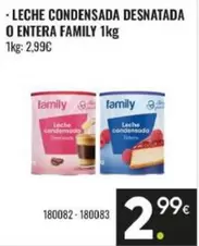 Family - Leche Condensada Desnatada O Entera