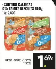 Family - Surtido Galletas 0%  Biscuits