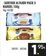 Mardel - Surtido Alfajor Pack 3