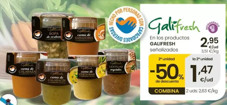 Galifresh - En Los Productos Senalizados