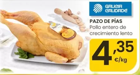 Pazo De Pías - Pollo Entero De Crecimiento Lento