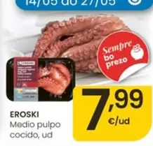 Eroski - Medio Pulpo Cocido