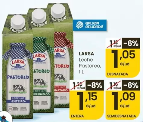 Larsa - Leche Pastoreo