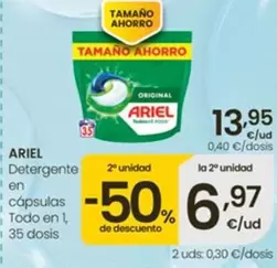 Ariel - Detergente En Capsulas