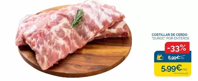 duroc - Costilla De Cerdo