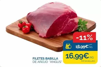 Filetes Babilla De Anojo Angus