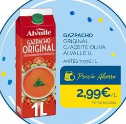 Alvalle - Gazpacho Original C/Aceite Oliva