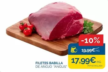 Filetes Babilla De Anojo