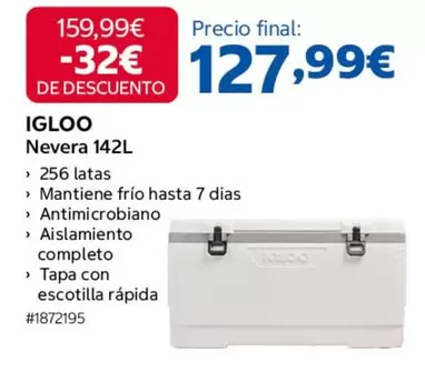 Nevera 142l