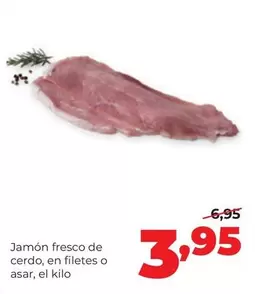Alimerka - Jamón Fresco De Cerdo, En Filetes O Asar