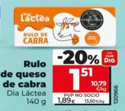 Dia - Rulo De Queso De Cabra
