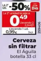 El Águila Negra - Cerveza Sin Filtrar