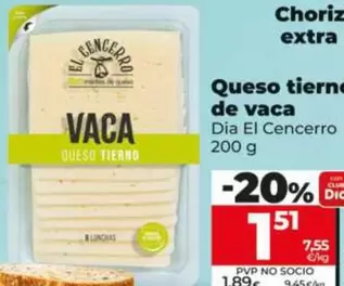 Dia - Queso Tierno Vaca