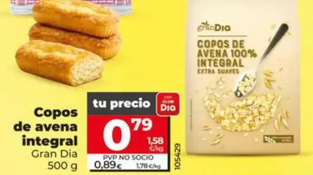 Dia - Copos De Avena Integral