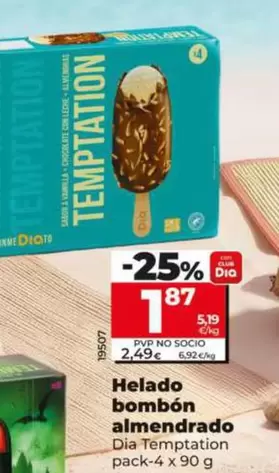 Dia - Helado Bombon Almendrado