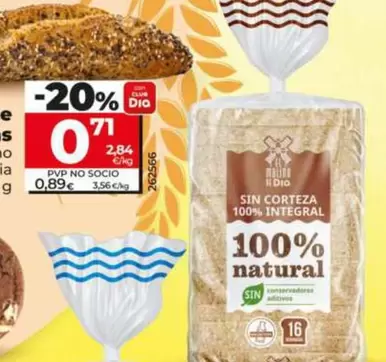 Dia - Sin Corteza 100% Integral Natural