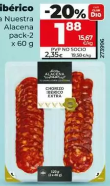 Dia - Chorizo Iberico Extra