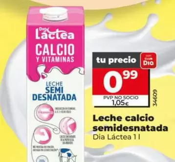 Dia - Leche Calcio Semidesnatada
