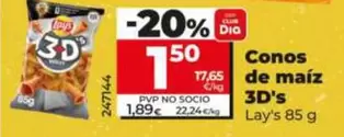 3D's - conos de maiz