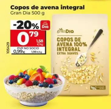 Dia - Copos De Avena Integral