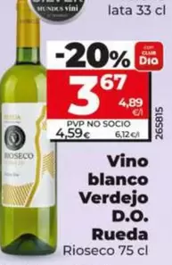 rueda - Vino Blanco Verdejo D.o.
