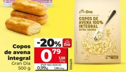 Dia - Copos De Avena Integral