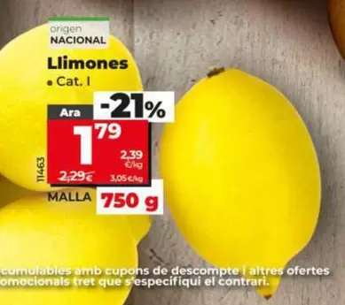 origen - Llimones