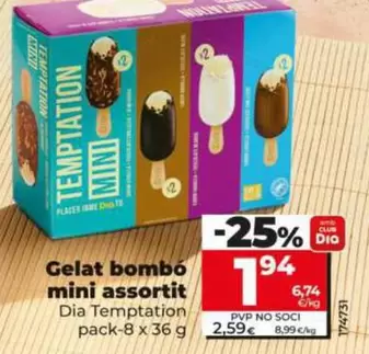 Dia - Gelat Bombo Mini
