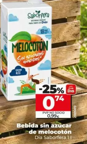 Dia - Bebida Sin Azucar De Melocoton