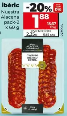 Dia - Chorizo Iberico Extra