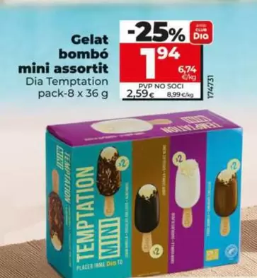 Dia - Gelat Bombo Mini