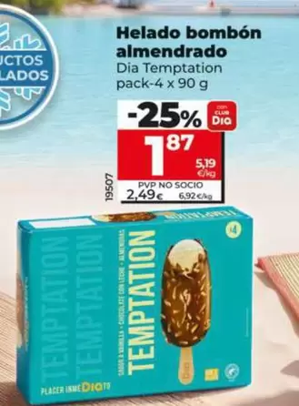 Dia - Helado Bombon Almendrado