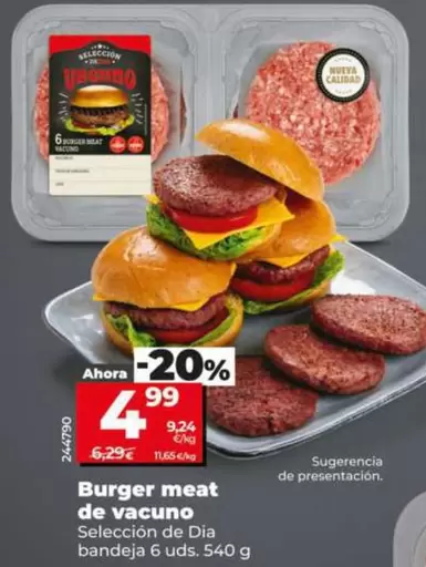 seleccion - Burger Meat De Vacuno