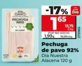 Dia - Pechuga De Pavo 92%